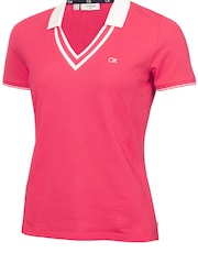 Calvin Klein Golf Pink Delaware Polo Shirt - Image 5 of 8