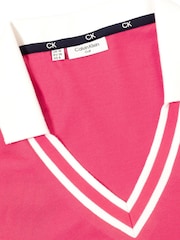Calvin Klein Golf Pink Delaware Polo Shirt - Image 7 of 8