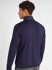 Calvin Klein Golf Blue Rangewood Quarter Zip Hybrid Base Layer - Image 2 of 8