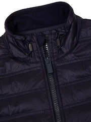 Calvin Klein Golf Blue Rangewood Quarter Zip Hybrid Base Layer - Image 7 of 8