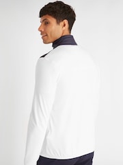 Calvin Klein Golf Rangewood Quarter Zip Hybrid White Base Layer - Image 2 of 8