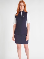 Calvin Klein Golf Bailey Lane Blue/White Polo Shirt - Image 1 of 9