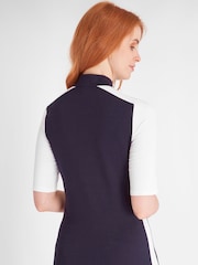 Calvin Klein Golf Bailey Lane Blue/White Polo Shirt - Image 2 of 9