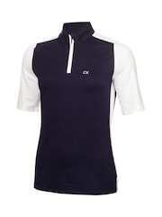 Calvin Klein Golf Bailey Lane Blue/White Polo Shirt - Image 5 of 9