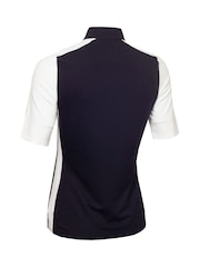 Calvin Klein Golf Bailey Lane Blue/White Polo Shirt - Image 6 of 9