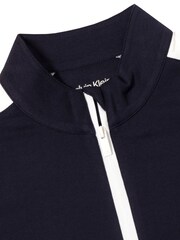 Calvin Klein Golf Bailey Lane Blue/White Polo Shirt - Image 7 of 9