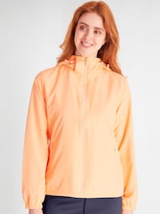 Оранжевая ветровка с капюшоном Calvin Klein Golf Melody - Изображение 1 из 8