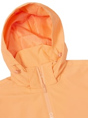 Оранжевая ветровка с капюшоном Calvin Klein Golf Melody - Изображение 7 из 8