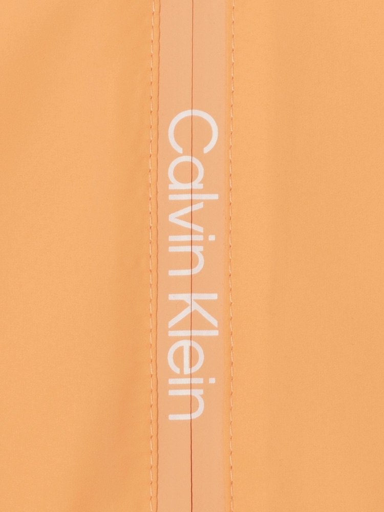 Оранжевая ветровка с капюшоном Calvin Klein Golf Melody - Изображение 8 из 8