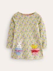 Boden Yellow Snug Long John Spring Bunnies Pyjamas - Image 2 of 4