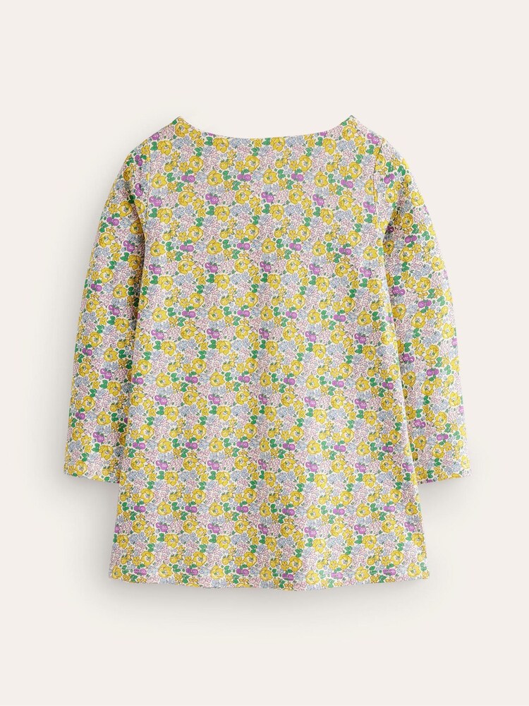 Boden Yellow Snug Long John Spring Bunnies Pyjamas - Image 3 of 4