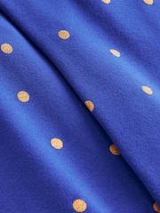 Boden Blue Printed Kick Flare Leggings - Image 3 of 3