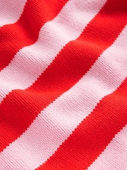 Boden Pink Hotch Potch Cotton Jumper - Image 6 of 6