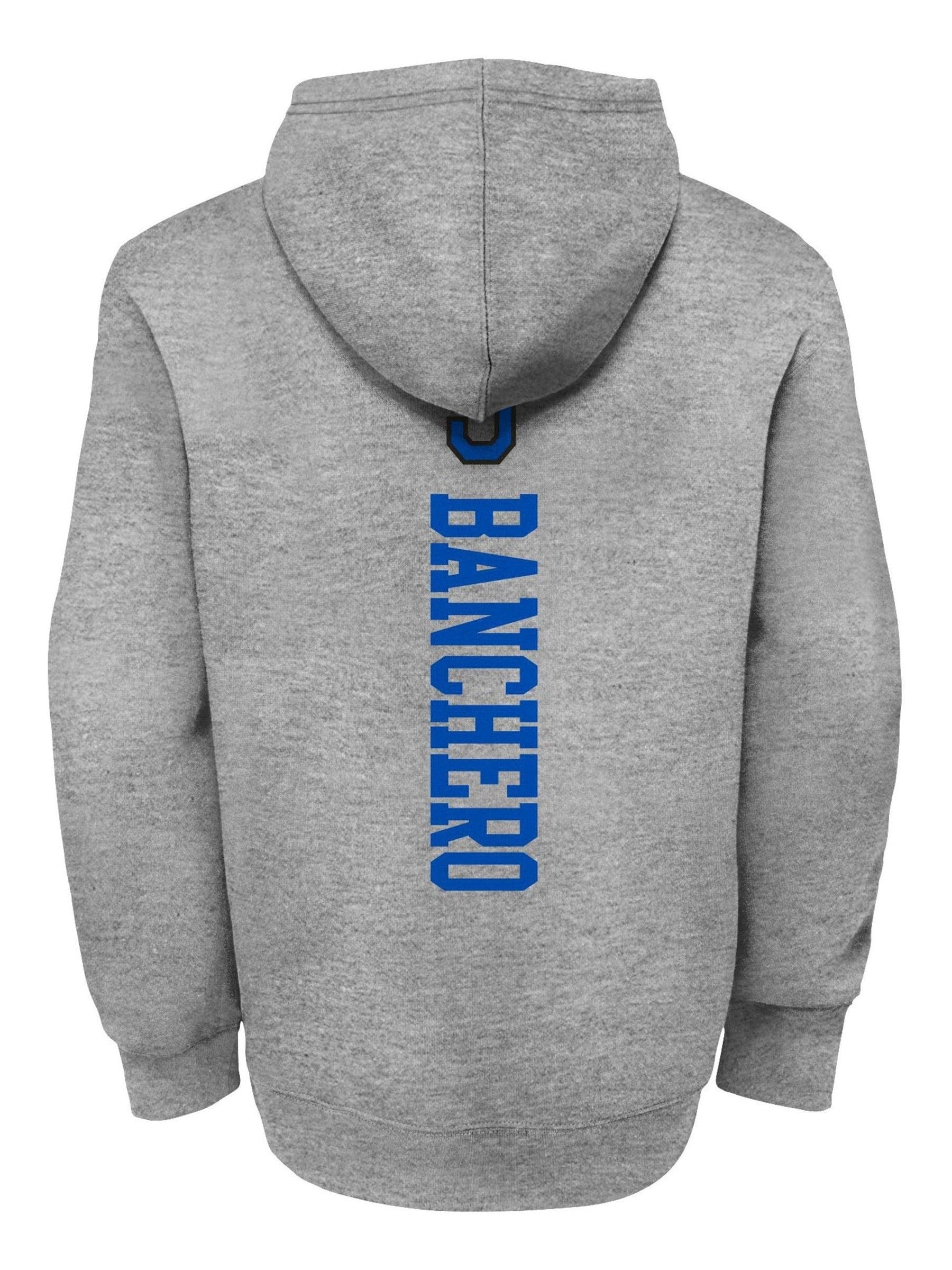 Buy Fanatics Grey NBA Orlando Magic Name Number Hoodie Paolo Banchero from Next Luxembourg