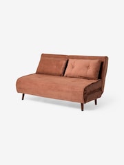 MADE.COM Nutmeg Orange Corduroy Large Haru 2 Seater Sofa Bed - Image 6 of 7