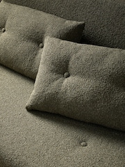 MADE.COM Forrest Green Pax Boucle Haru 2 Seater Sofa Bed - Image 6 of 8