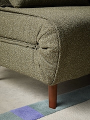 MADE.COM Forrest Green Pax Boucle Haru 2 Seater Sofa Bed - Image 7 of 8