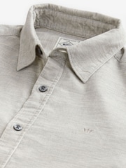 Neutral Corduroy Long Sleeve 100% Cotton Shirt - Image 10 of 10