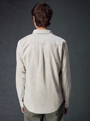 Neutral Corduroy Long Sleeve 100% Cotton Shirt - Image 3 of 10