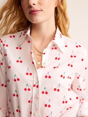 Boden Cream Sienna 100% Cotton Shirt - Image 4 of 6