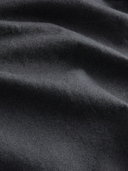 Charcoal Grey Regular Fit Long Sleeve Oxford Shirt - Image 9 of 10