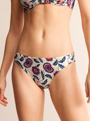 Boden Cream Classic Bikini Bottoms - Image 1 of 6