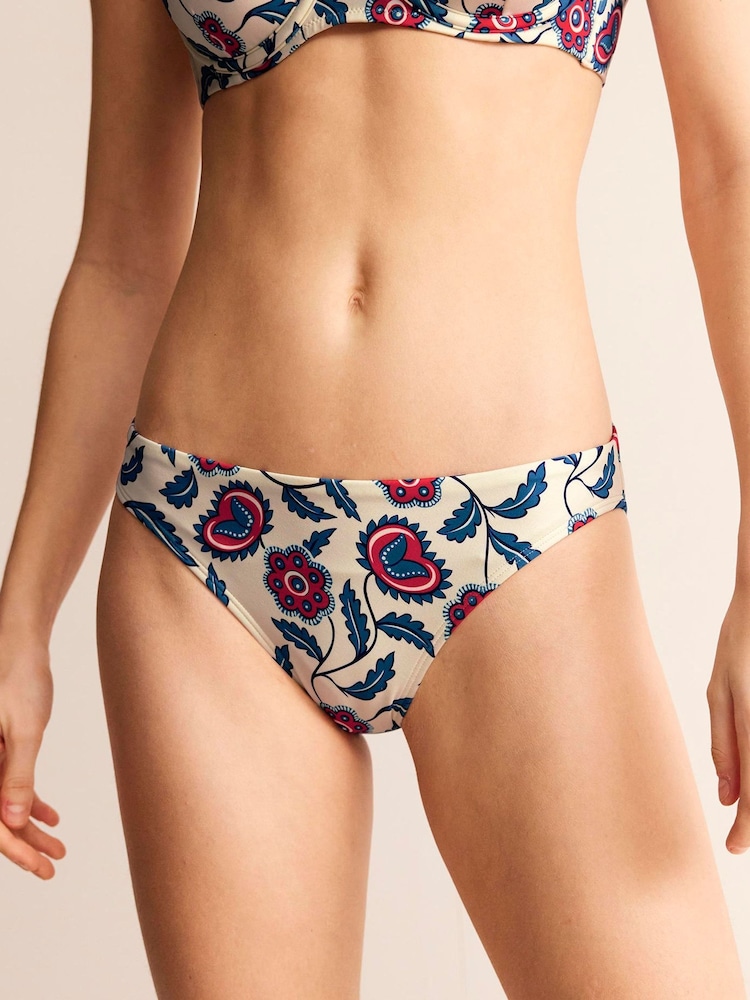 Boden Cream Classic Bikini Bottoms - Image 1 of 6
