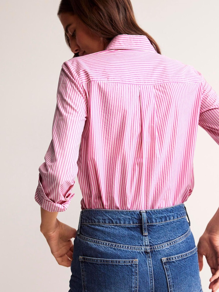 Boden Light Pink Sienna 100% Cotton Shirt - Image 2 of 5