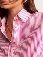 Boden Light Pink Sienna 100% Cotton Shirt - Image 4 of 5