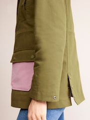Boden 100% Cotton Barn Coat - Image 4 of 6