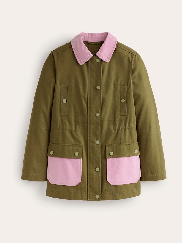 Boden 100% Cotton Barn Coat - Image 6 of 6