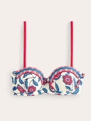 Boden Cream Panel Underwire Bikini Top - Image 6 of 6