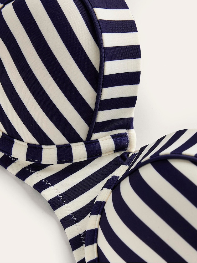 Boden Blue Panel Underwire Bikini Top - Image 6 of 6