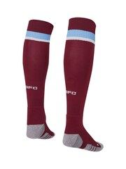 Fanatics Red Burnley Umbro Home Socks 2023-24 - Image 2 of 2