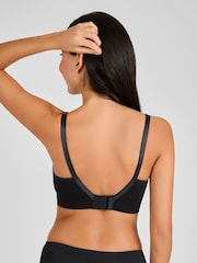 Emma Jane Black Emma-Jane Lace Trim Seamless Maternity & Nursing Bra - Image 2 of 5