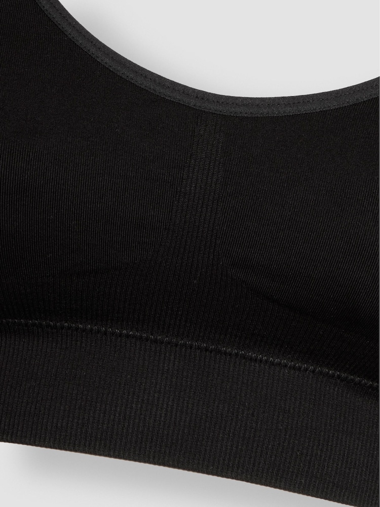 Emma Jane Black 2-Pack Seamless Nursing Bras - Image 5 of 5