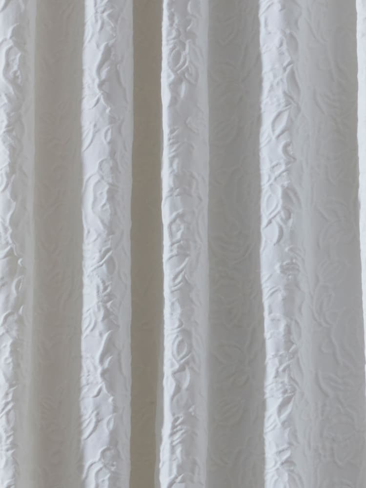 Appletree Collier Luxury Jacquard Pencil Pleat Curtains - Imagen 3 de 3