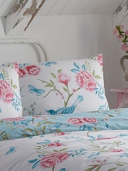 Dreams & Drapes Blue Amelle Reversible Duvet Set - Image 3 of 4