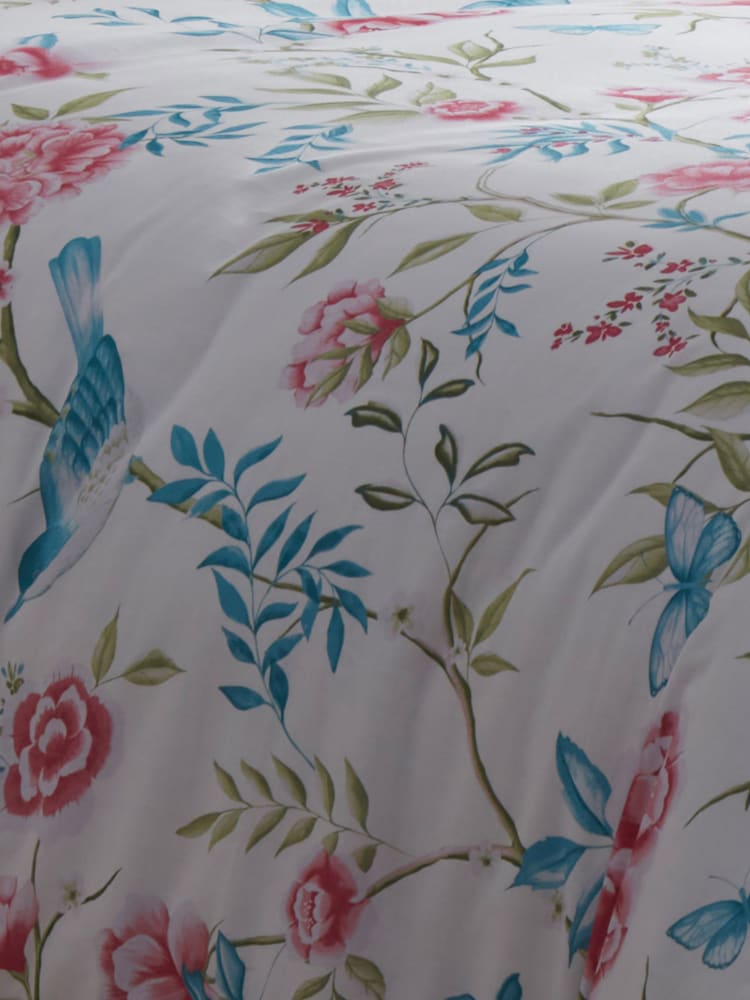 Dreams & Drapes Blue Amelle Reversible Duvet Set - Image 4 of 4