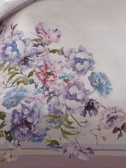 Appletree Mauve Arley 200 Thread Count 100% Cotton Duvet Cover Set - Image 5 of 5