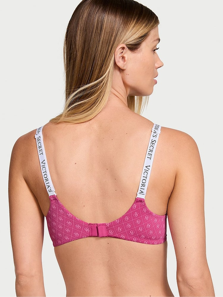 Victoria's Secret Luscious Rose Pink Shine Full Cup Push Up Bra - Image 2 of 3