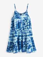 Simply Be Blue Tie Dye Value Beach Dresses 2 Pack - Image 6 of 7