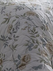 Dreams & Drapes Green Amelle Reversible Bedspread - Image 3 of 3