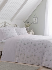Dreams & Drapes Chloe Lace Detail Duvet Cover Set - Imagen 1 de 3