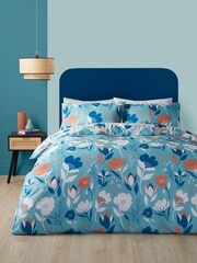 Fusion Duck Egg Luna Reversible Duvet Cover Set - Image 7 of 7