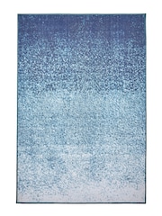 Fusion Blue Lex  Washable Rug - Image 2 of 4