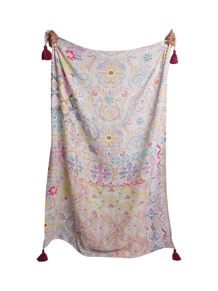 Appletree Multi Casablanca Tassel Throw - Image 3 of 3
