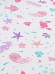 Bedlam Agua Mermaid Vibes Reversible Duvet Cover Set - Image 4 of 4