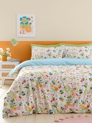 Fusion Ochre Buzzy Bee Easycare Duvet Cover Set - Image 1 of 3