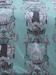 Laurence Llewelyn-Bowen Duck Egg Animalia 200 Thread Count 100% Cotton Pure Duvet Cover Set - Image 4 of 4